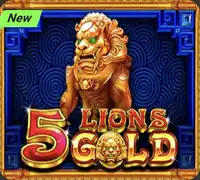 5 Lions Gold by Pragmatic Play at KonjoBet